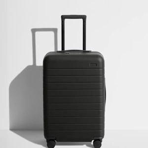 Away Bigger Carry-On Suitcase in Jet Black