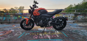 2023 TRIUMPH TRIDENT 660 motorcycle for rent near CARY, NC