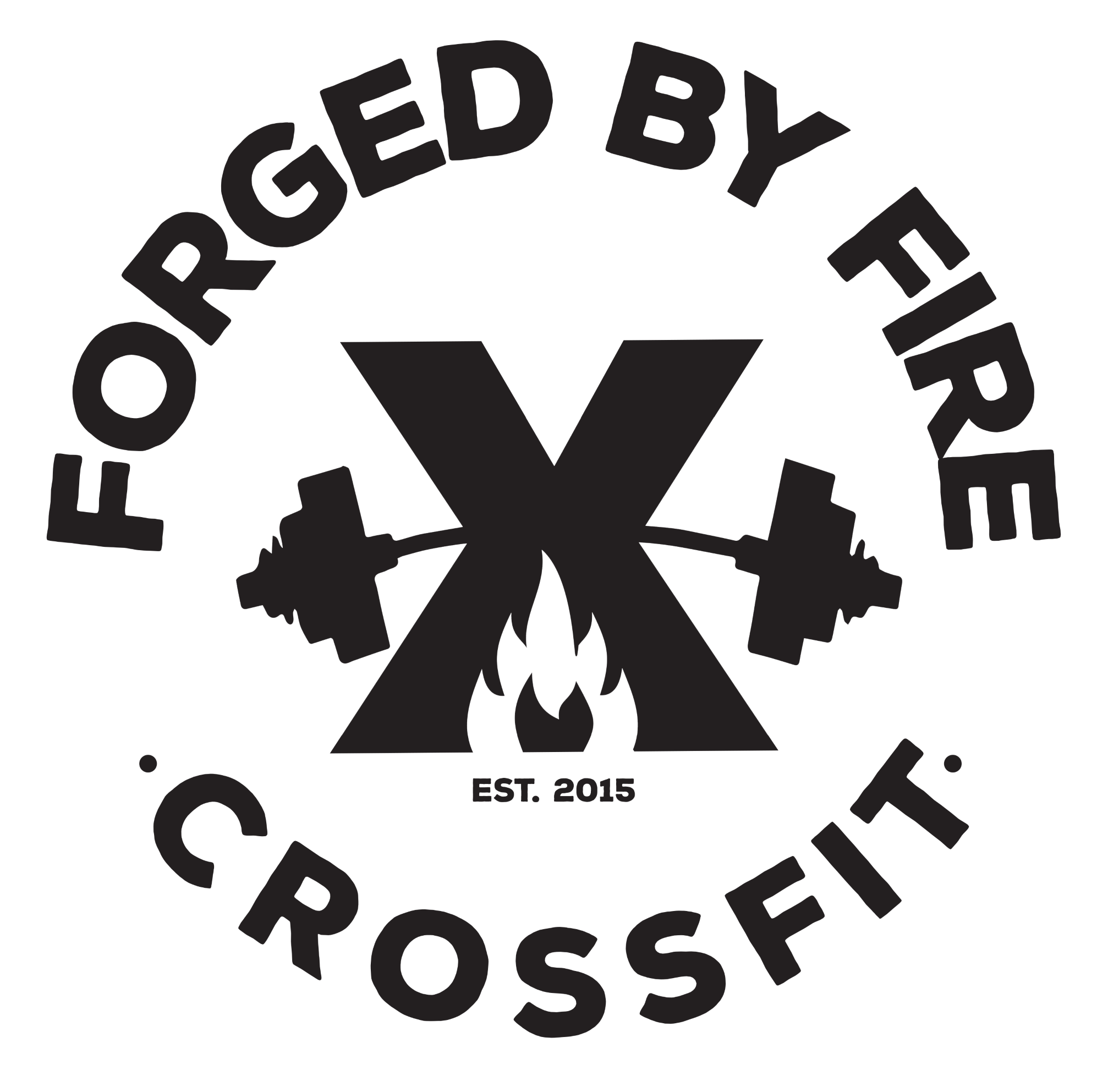 Forged By Fire CrossFit logo
