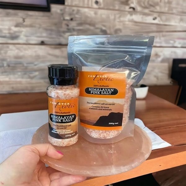 Salt Plate - Including Salt Grinder plus Refill