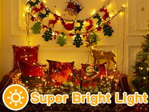 Ollny's 640 leds green cable warm white/multi-color string lights easy to shape