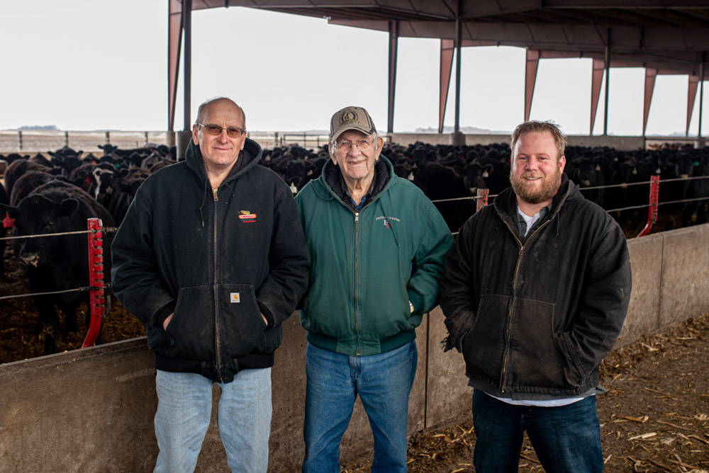 The Jansen Family from Clara City, Minnesota produces incredibly tender, flavorful Certified ONYA® beef for BetterFed Beef. 100% American Beef locally raised in Midwest America. 
