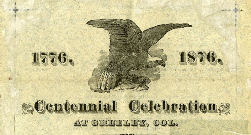 Exhibit: Home News: A Greeley View of the Nation's Centennial