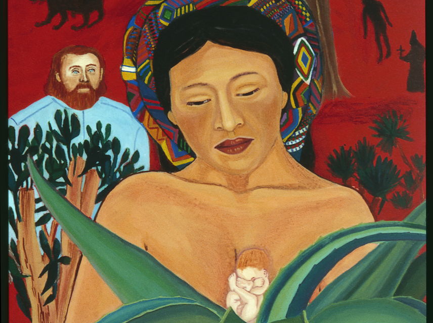 Santa Barraza (Chicana, born 1951), La Malinche, 1991