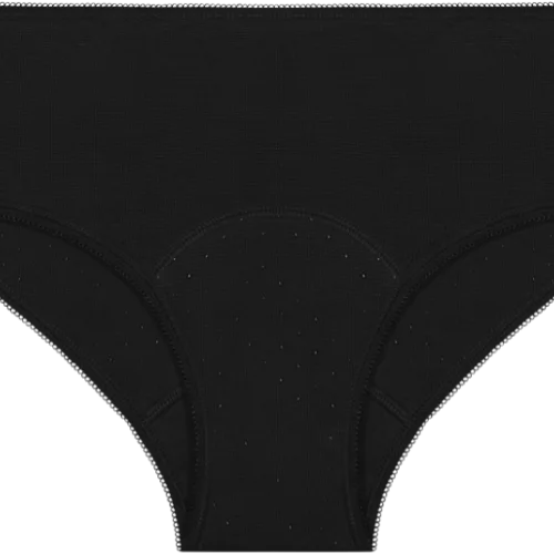 Culotte menstruelle Romy - Noir - XL