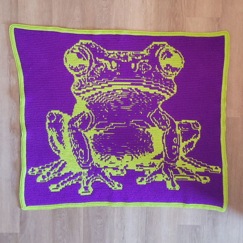 Meneer Hoppity - Kikker Overlay Mozaïek