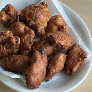 Trying prawn paste for the first time and what better way to start than with Har Cheong Gai?