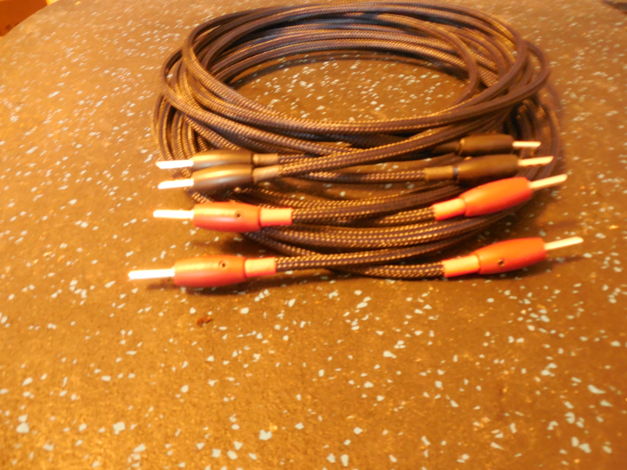 8 AWG Speaker Cables Reference grade  SILVER/TEFLON 8 F...