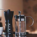 Filicori Zecchini French Press Pot and Hario Manual Grinder