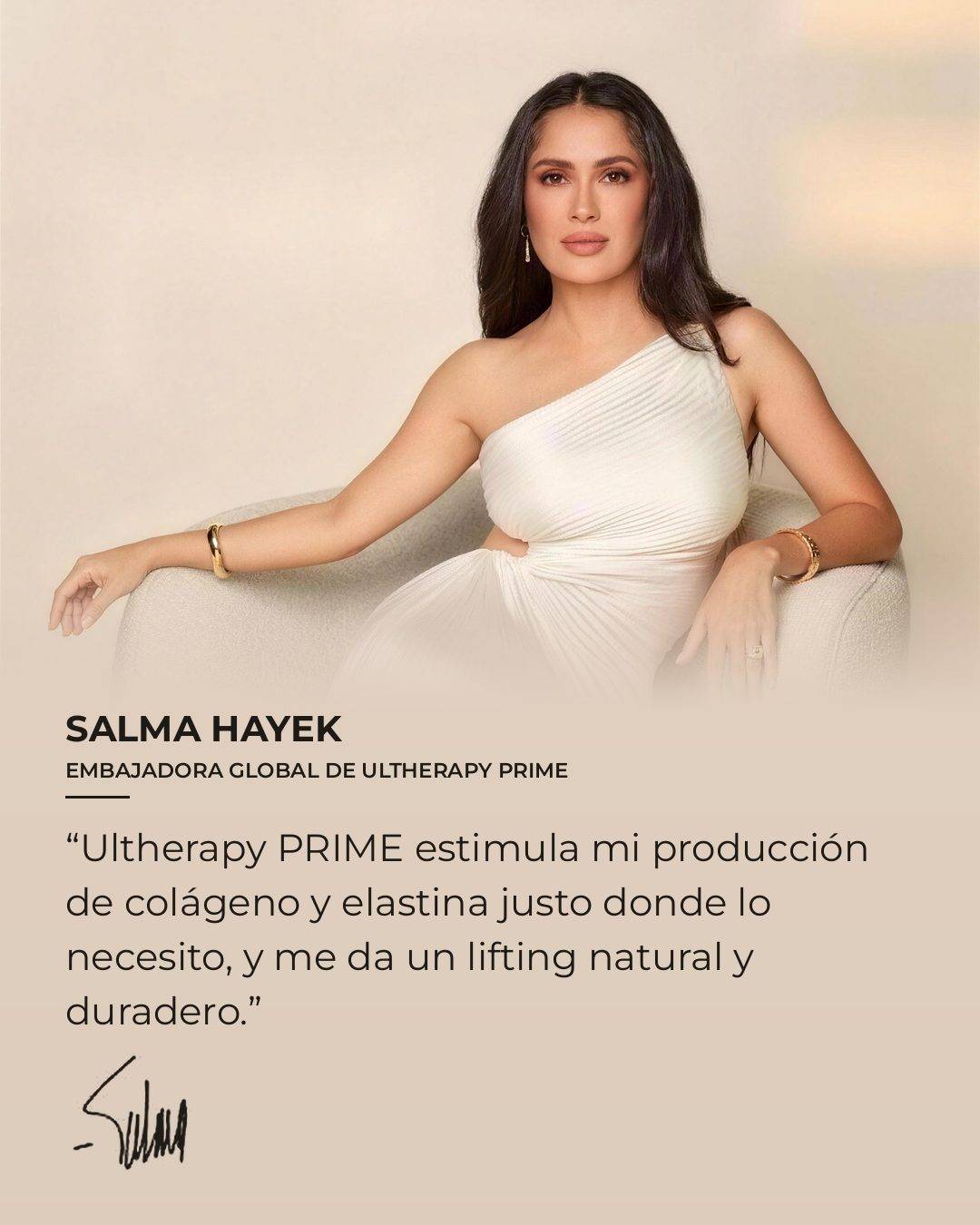 salma hayek ultherapy lifting