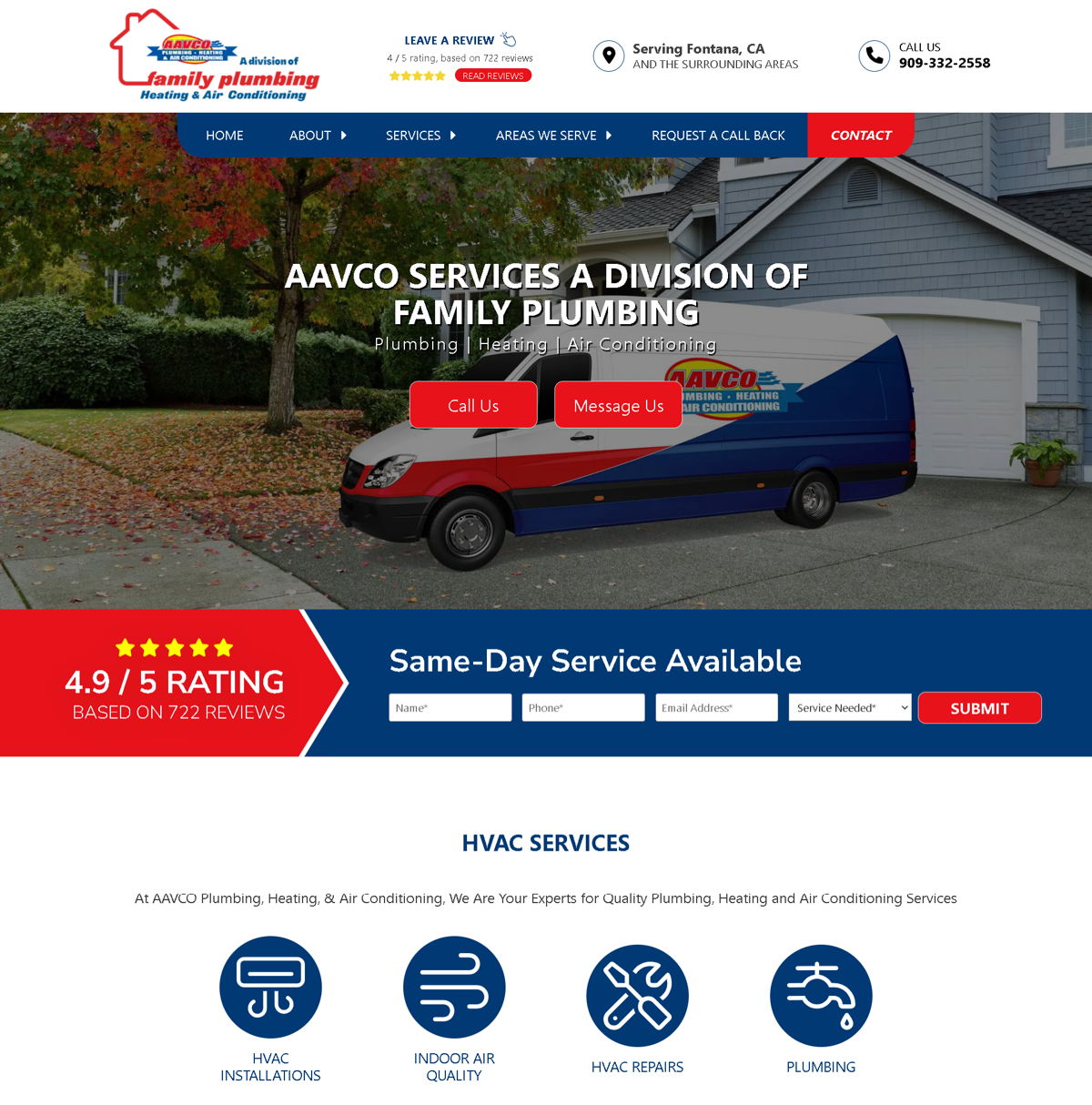Screenshot of AAVCO , from the duda websites collection.