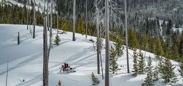 Snowbike Montana - Single Day Guided Snowbike Adventure near Kalispell, MT