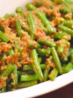 French Beans Belacan Recipe