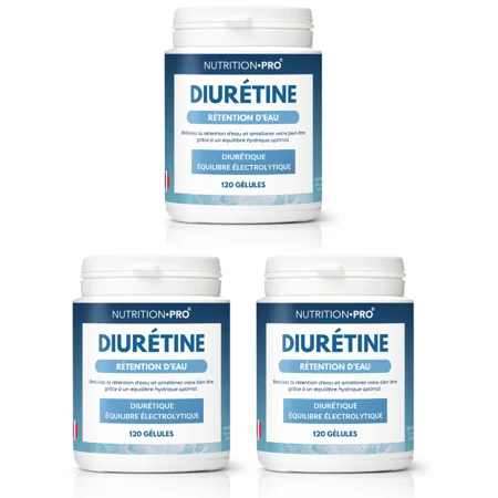 Diurétine (Rétention d'eau) - Lot de 3