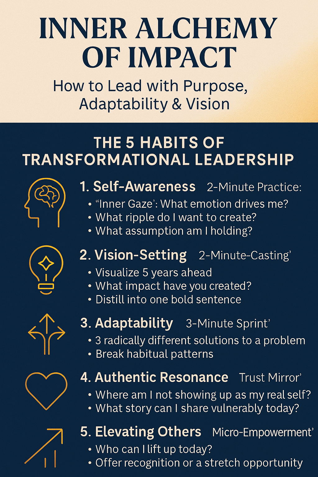 5 Habits of Transformative Leaders: Unlock Your Impact