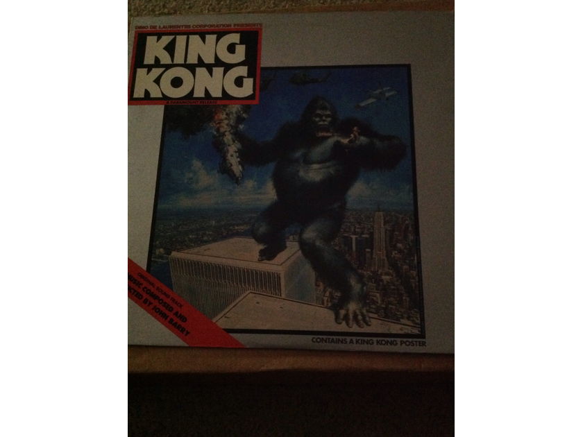 Soundtrack  - King Kong John Barry Warner Brothers Records Vinyl LP  NM