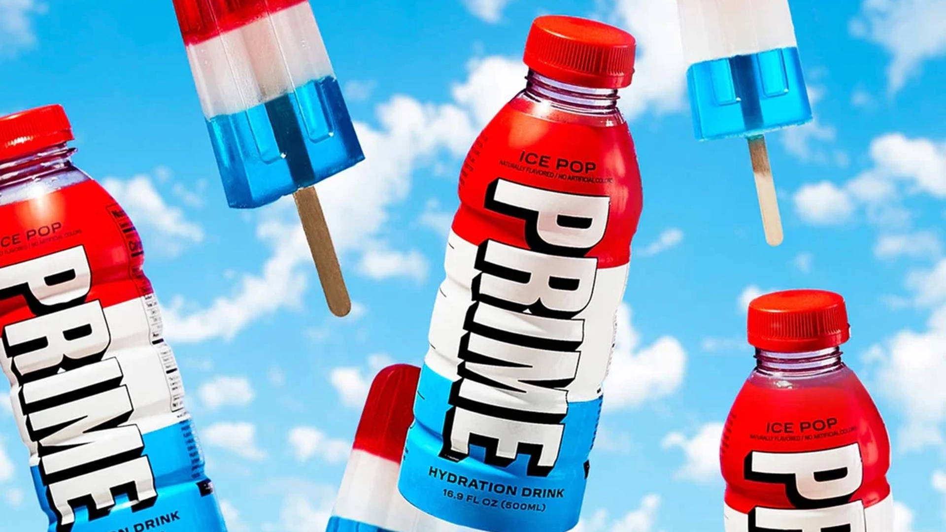 Featured image for Prime Hydration's 'Ice Pop' Celebrates UK Launch, Creates Fake Twitter Argument Between Logan Paul And KSI
