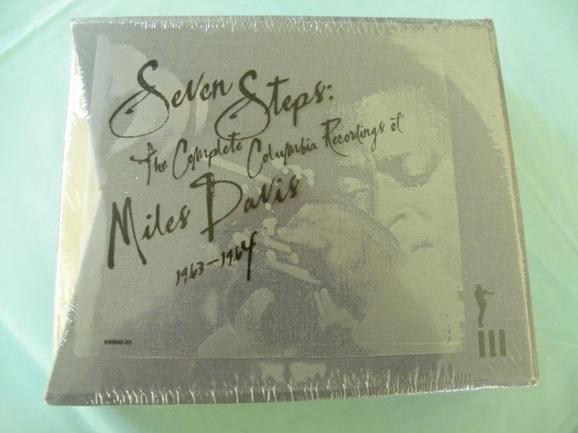 Miles Davis "Seven Steps" - The Complete Columbia Recordings of Miles Davis, 1963-1964 7CD metal-spine box set-new