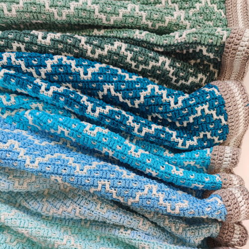 Sapphire Seas Blanket