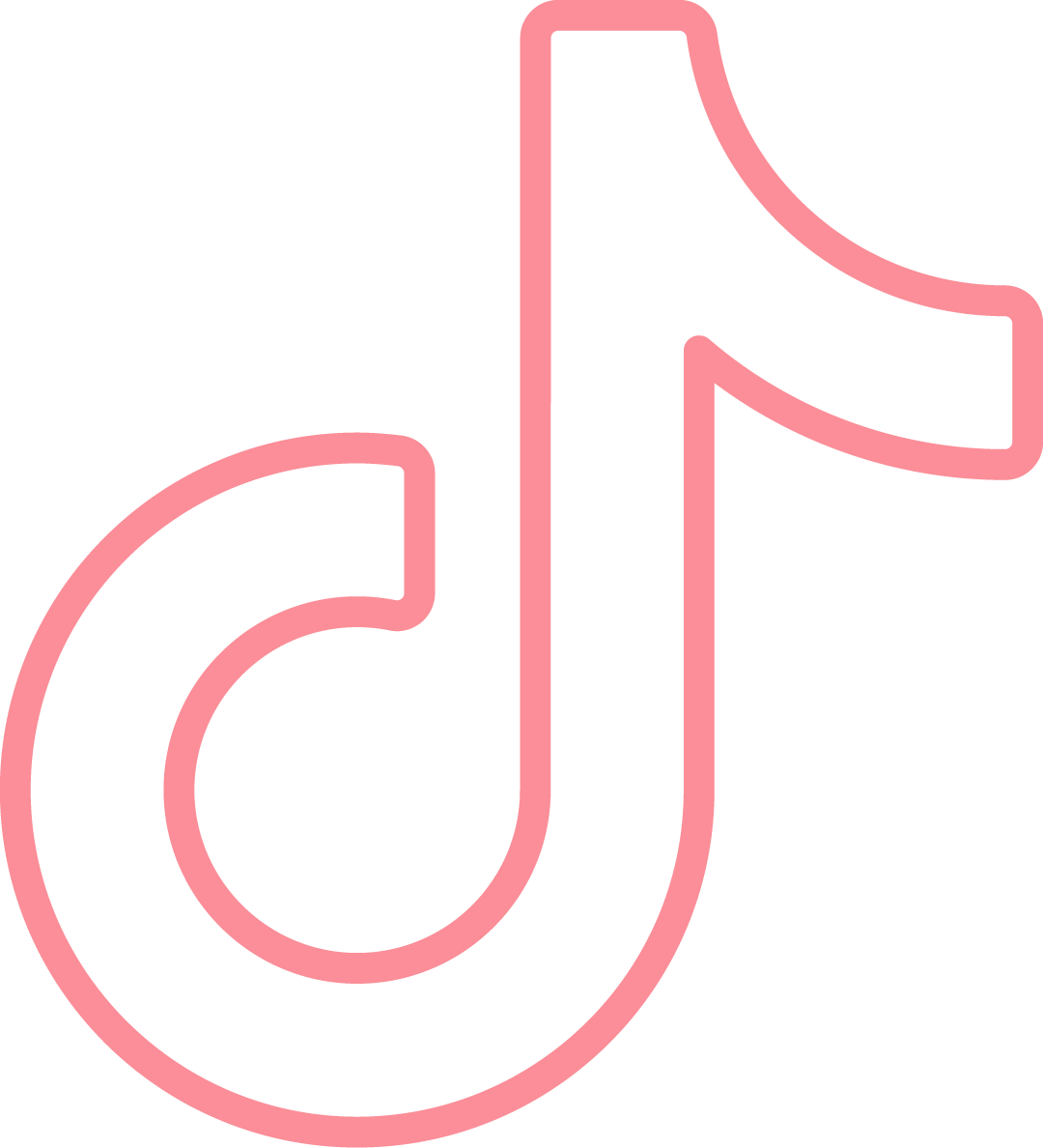 Pink TikTok Logo