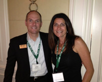 Greg Menefee and Lauren Forlenza of TD