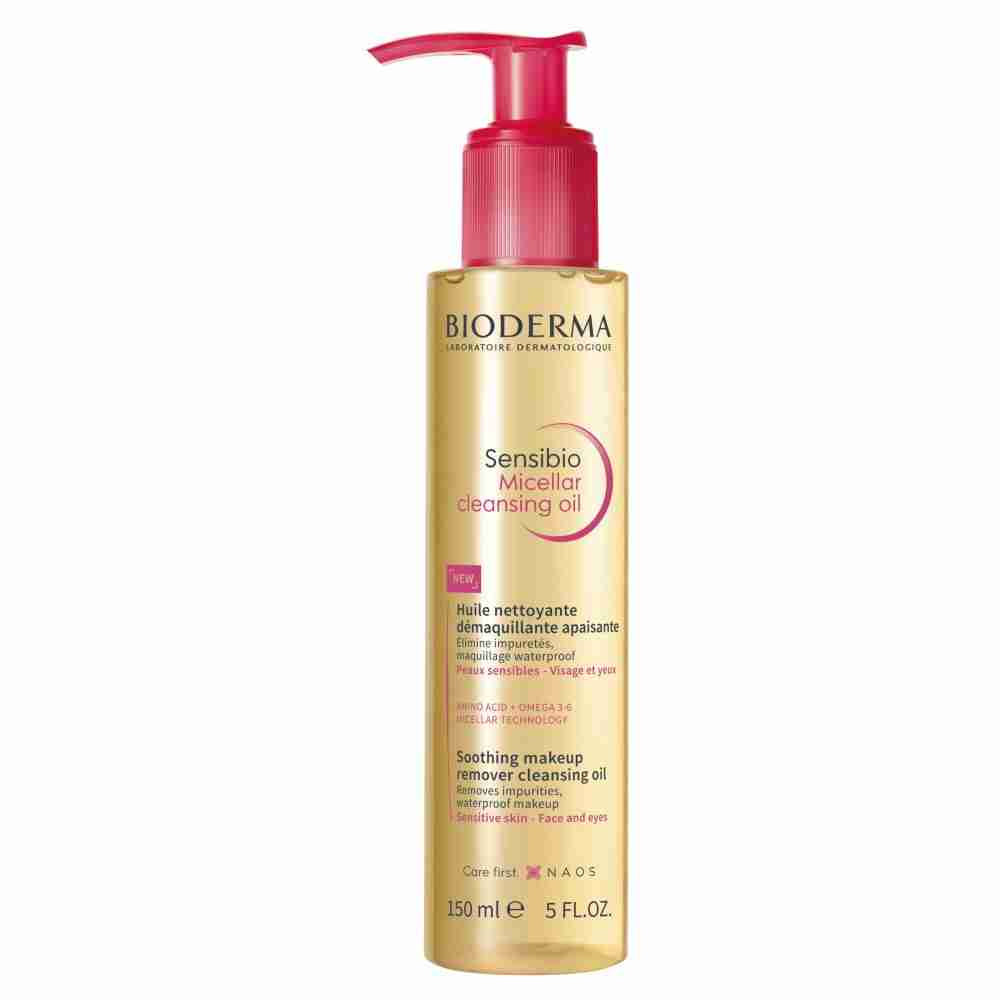 Bioderma Sensibio Micellar Cleansing Oil Makeup Remover- 150Ml