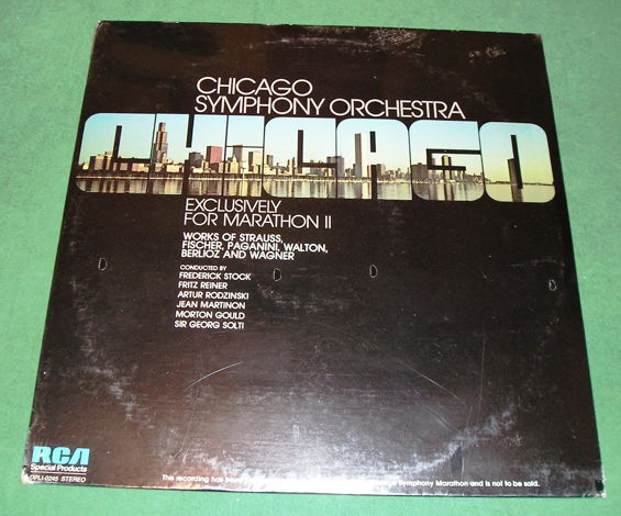RCA SPECIAL PRODUCTS "NOT FOR SALE"  **SEALED**