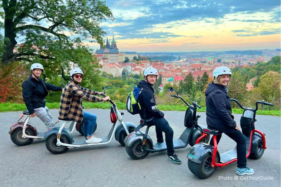 Prague: Fat Tire E-Scooter Guided Tour - photo 4