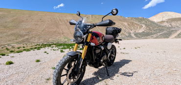 2024 TRIUMPH SCRAMBLER 400 X motorcycle for rent near Draper, UT