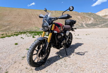 2024 TRIUMPH SCRAMBLER 400 X motorcycle for rent near Draper, UT