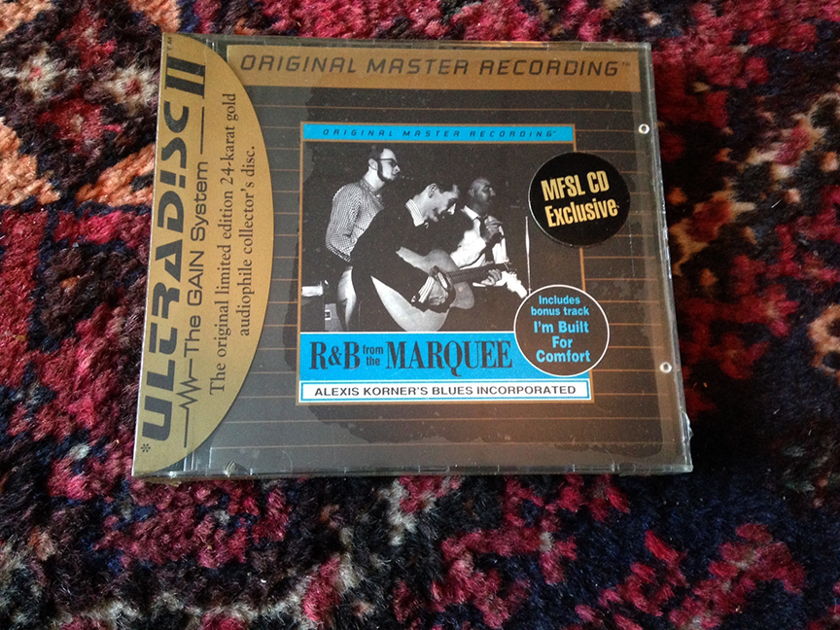 Alexis Korner's Blues Inc - R&B from the Marquee New Original Master Recording, Unopened Mobile Fidelity