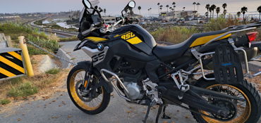 2021 BMW F 850 GS 40 YEARS motorcycle for rent near Solana Beach, CA