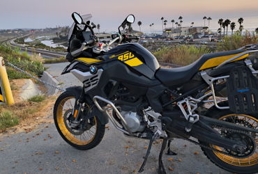2021 BMW F 850 GS 40 YEARS motorcycle for rent near Solana Beach, CA