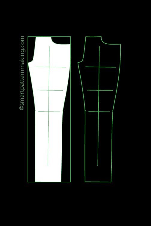 Pants digitizing, pattern digitizing