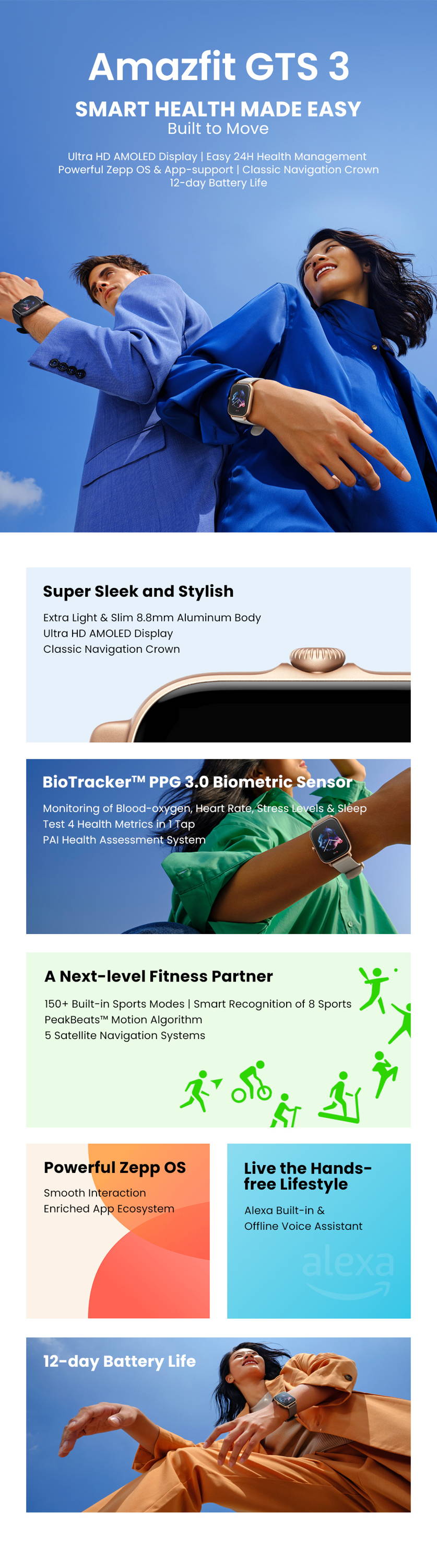 Amazfit comparison store