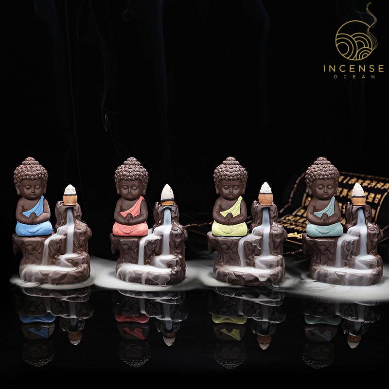 the little monk incense burner