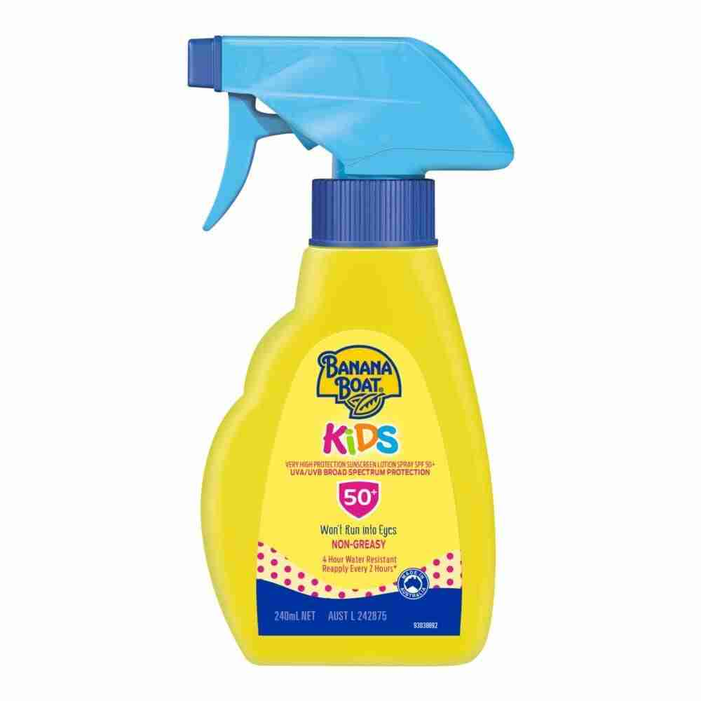 Banana Boat SPF 50+ Kids Trigger Spray 240ml