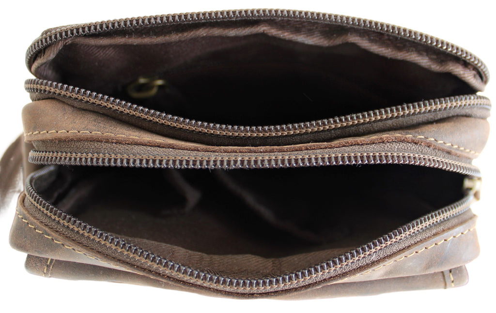 Hunter Leather Shoulder/Crossbody Bag - Image 4