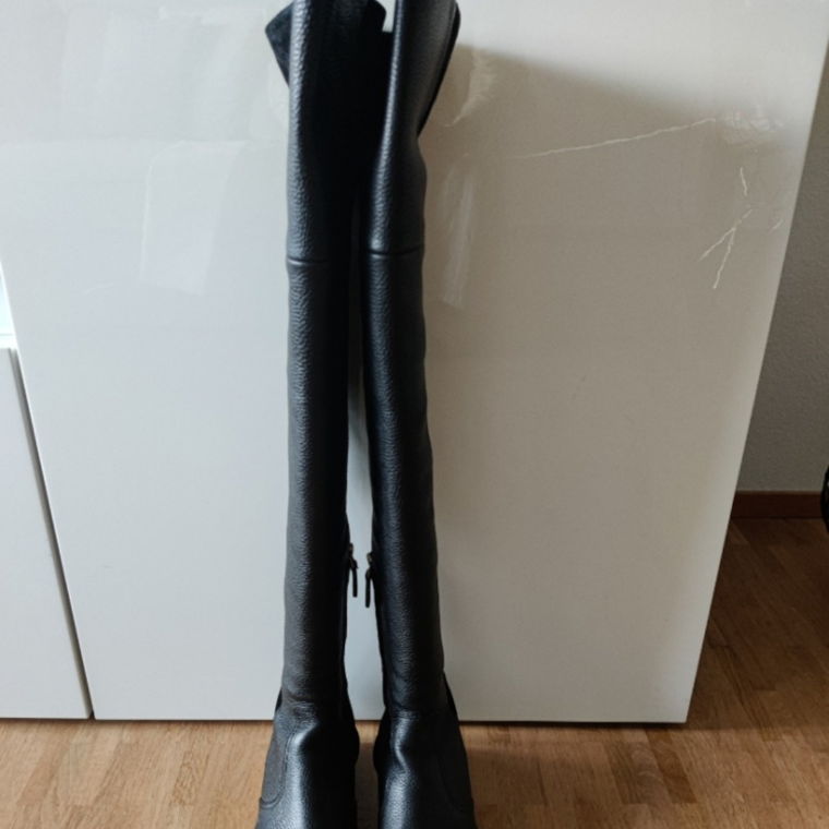 Tory Burch "Miller" over-the-knee boots