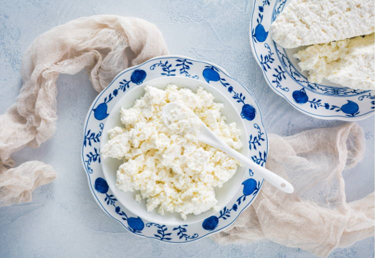 リコッタチーズ カッテージチーズ