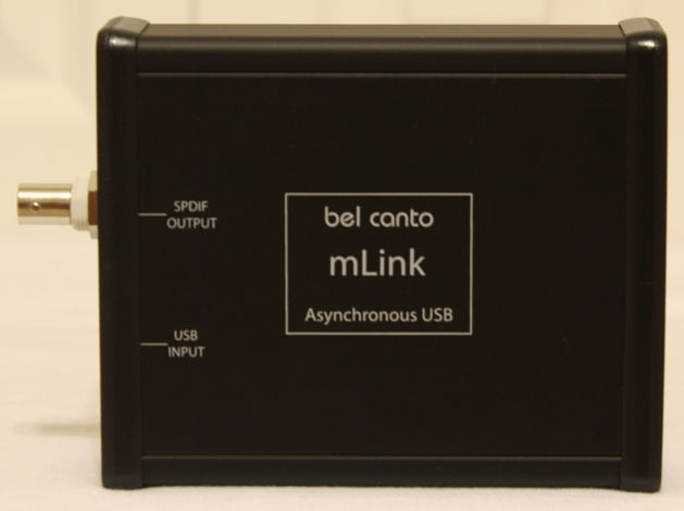 Bel Canto   M-Link USB to SPDIF Converter. In PERFECT c...