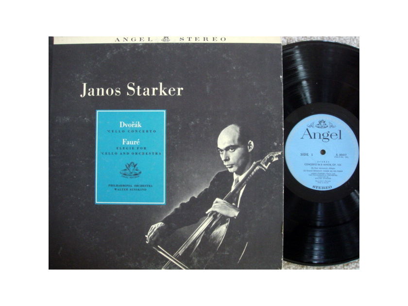 EMI Angel Blue / JANOS STARKER, - Dvorak Cello Concerto, NM!