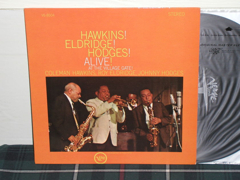 Coleman Hawkins - Alive! At The Village Gate (Pics) Verve STEREO from 60's