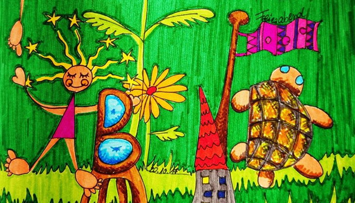 künstlerei pöppinghaus buntes bild