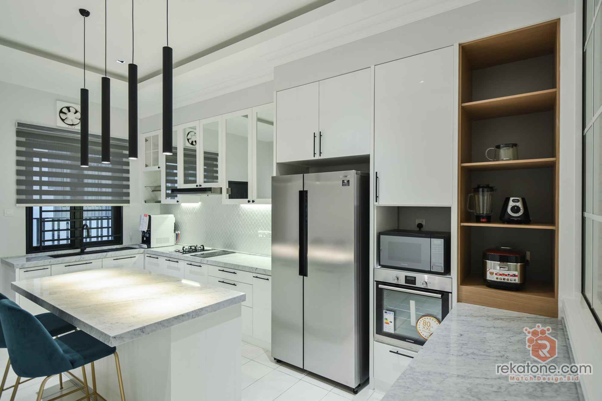 Small Kitchen Design For Condo /Apartment Malaysia 20   rekatone.com