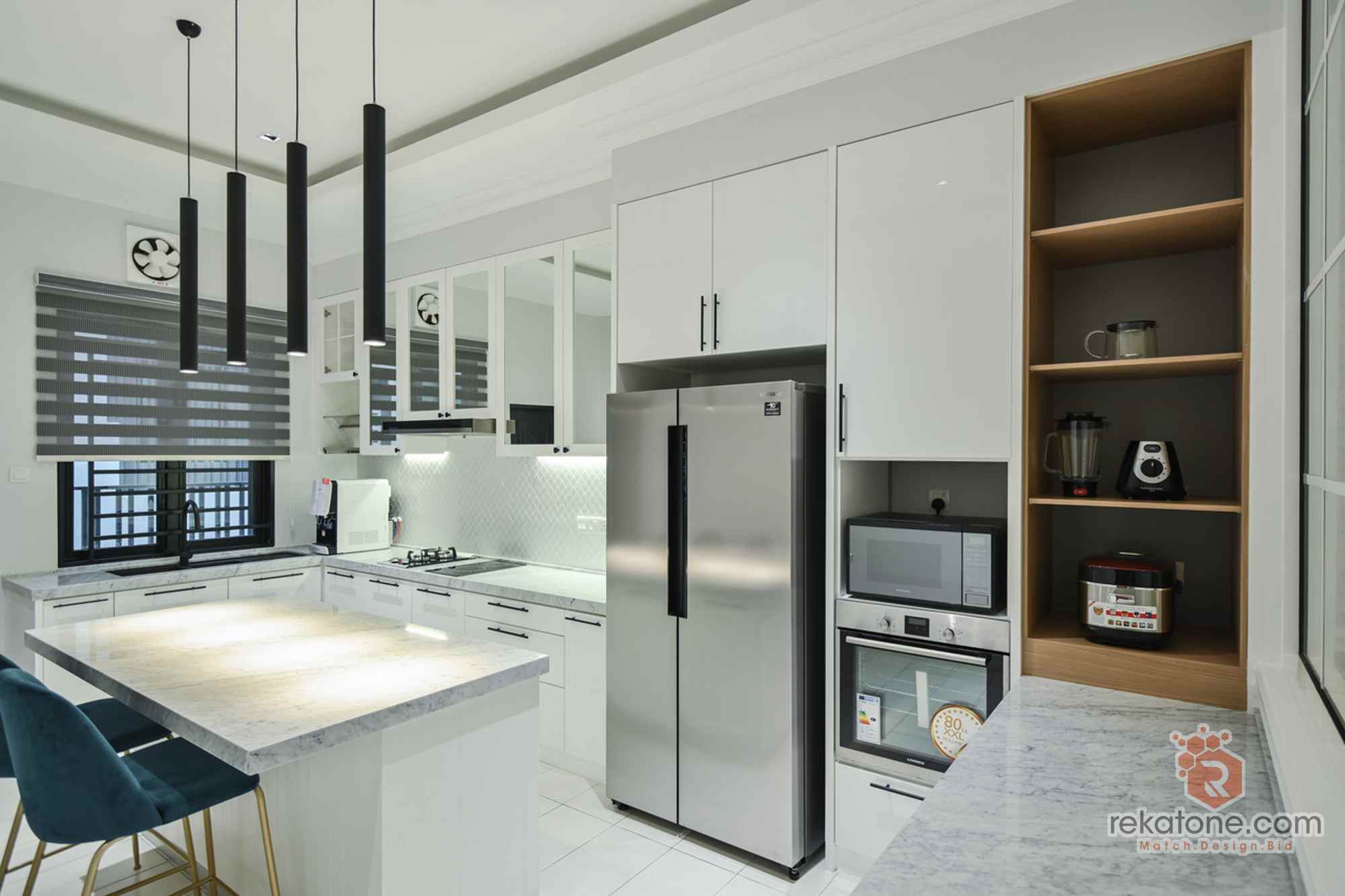 Small Kitchen Design For Condo /Apartment Malaysia 2020 | rekatone.com