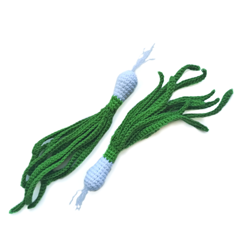 Crochet VEGETABLES patterns PDF: cauliflower, marrow, green onion, radish, bell pepper. Cute food crochet pattern. Crochet amigurumi pattern
