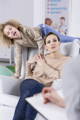mom with active child at a counseling session