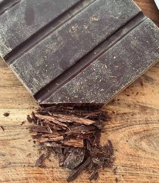 Block of ceremonial Criollo cacao paste.