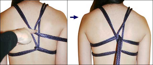 How to tie Shinju breast bondage
